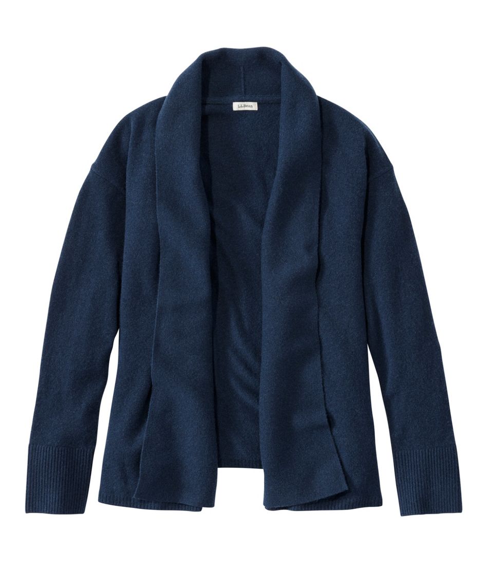 L.L.Bean Discount | Women's Classic Cashmere Sweater, Relaxed Cardigan