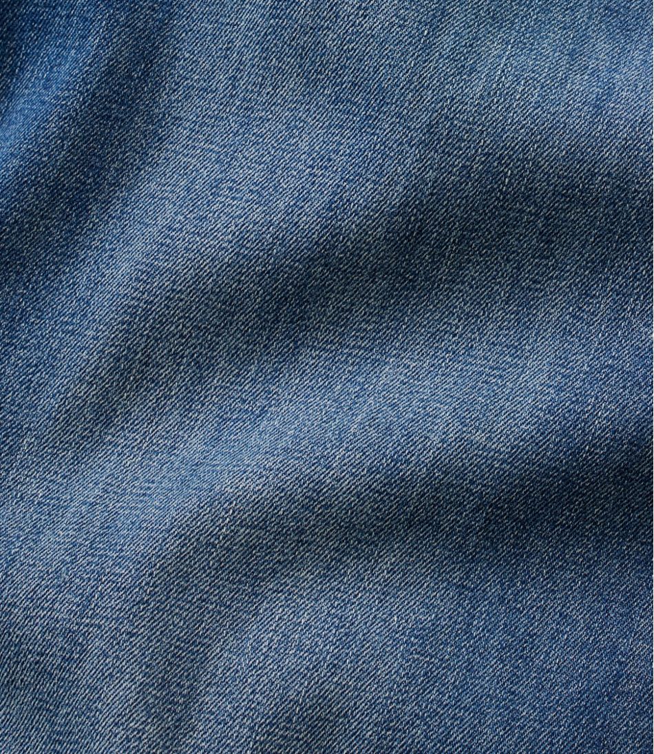 L.L.Bean New | Women's Signature Utility Jeans, Mid-Rise Wide-Leg Ankle