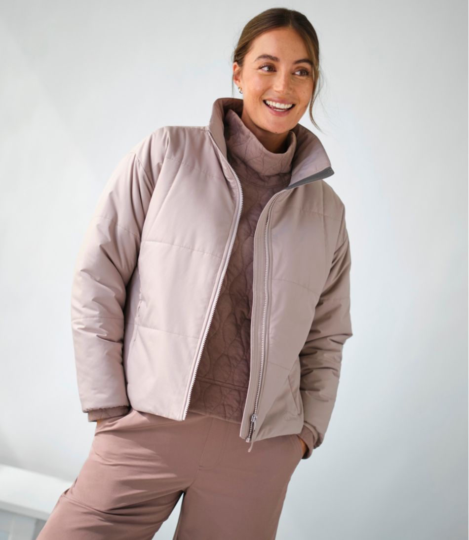 L.L.Bean | Women's VentureSoft Quilted Funnelneck Pullover