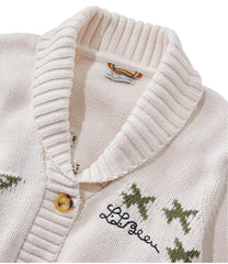 L.L.Bean Outlet | Women's Signature Original Cotton Sweater, Shawl Cardigan Novelty
