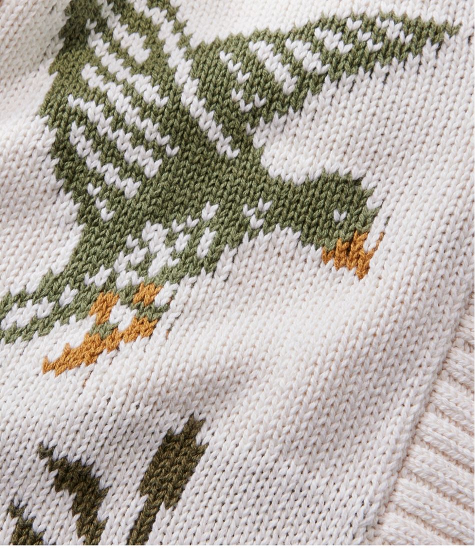 L.L.Bean Outlet | Women's Signature Original Cotton Sweater, Shawl Cardigan Novelty