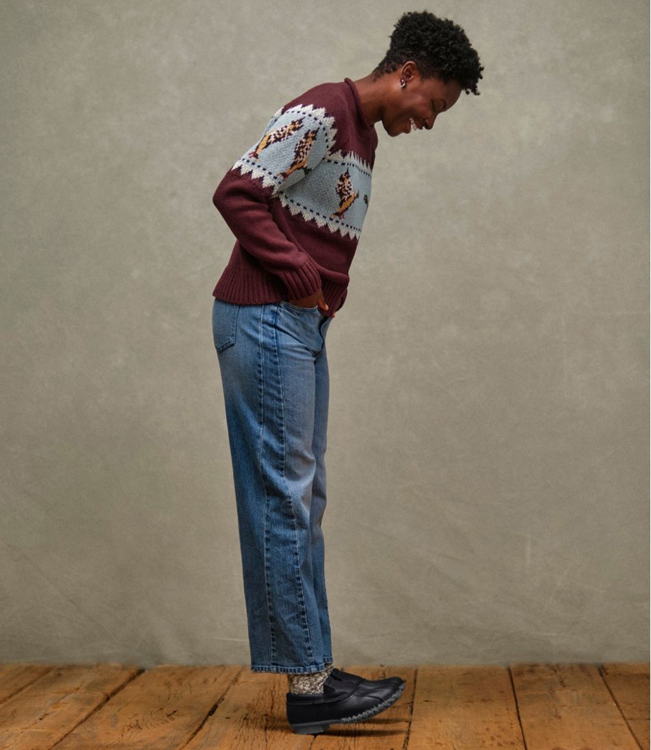 L.L.Bean Sale | Women's Signature 1912 Premium Jeans, High-Rise Barrel Ankle