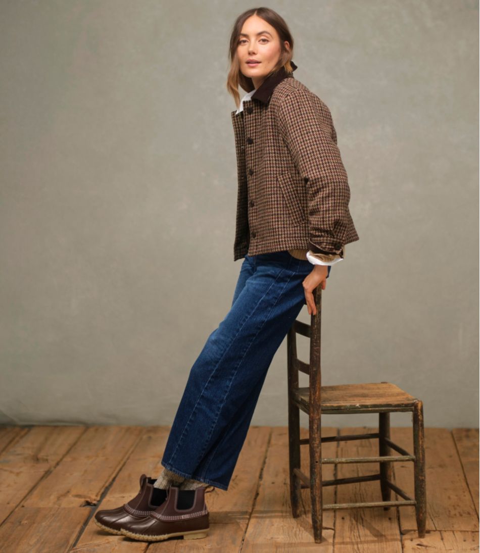 L.L.Bean Sale | Women's Signature 1912 Premium Jeans, High-Rise Barrel Ankle