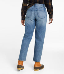 L.L.Bean Sale | Women's Signature 1912 Premium Jeans, High-Rise Barrel Ankle