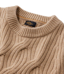 L.L.Bean | Women's Signature Premium Cashmere Cable Sweater, Crewneck