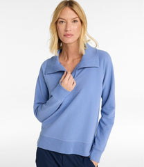L.L.Bean Outlet | Women's Bean's Cozy Splitneck Pullover Sweatshirt
