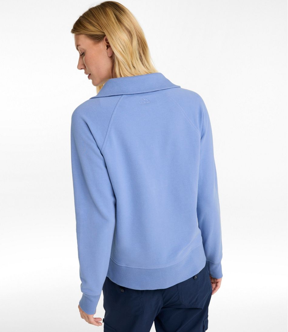 L.L.Bean Outlet | Women's Bean's Cozy Splitneck Pullover Sweatshirt