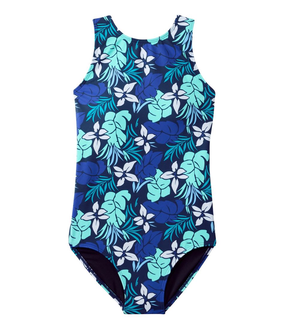 L.L.Bean Discount | Women's BeanSport Highneck Tanksuit, Print