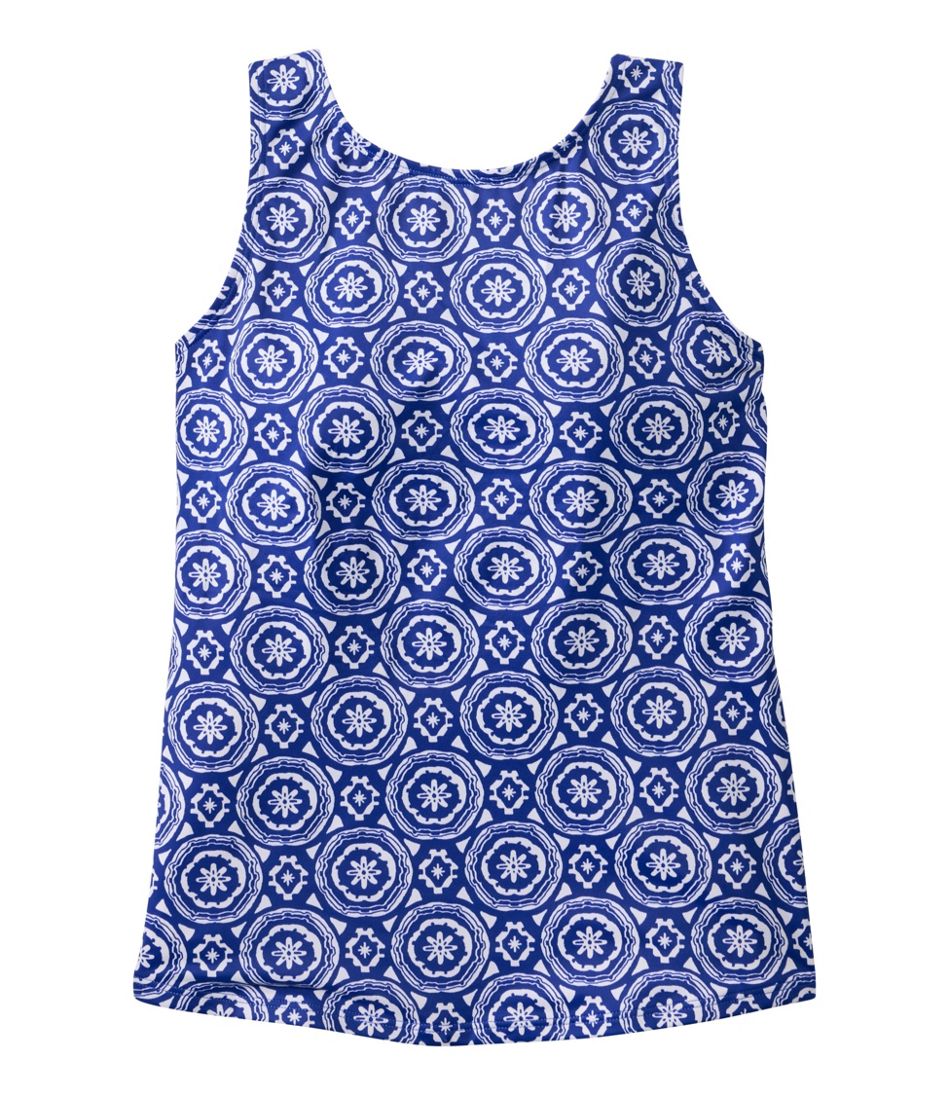 L.L.Bean On Sale | Women's BeanSport Highneck Tankini Top, Print