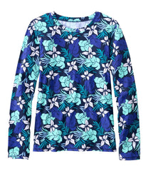 L.L.Bean New | Women's SunSmart UPF 50+ SunShirt, Long-Sleeve Print
