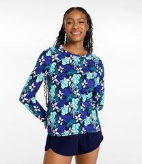 L.L.Bean New | Women's SunSmart UPF 50+ SunShirt, Long-Sleeve Print