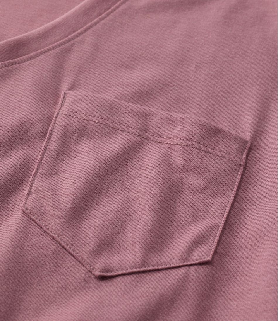 L.L.Bean Online | Women's Mountainside V-Neck Pocket Tee, Short Sleeve