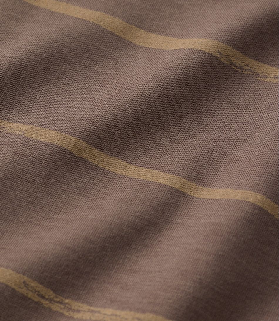 L.L.Bean Sale | Women's Mountainside Crewneck Tee, Short-Sleeve Stripe