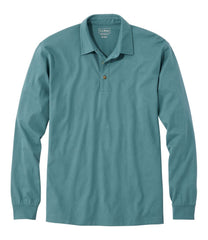 L.L.Bean New | Men's Carefree Unshrinkable Polo, Long-Sleeve, Without Pocket