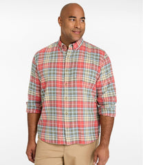L.L.Bean US | Men's Sunwashed Twill Shirt, Slightly Fitted Untucked Fit