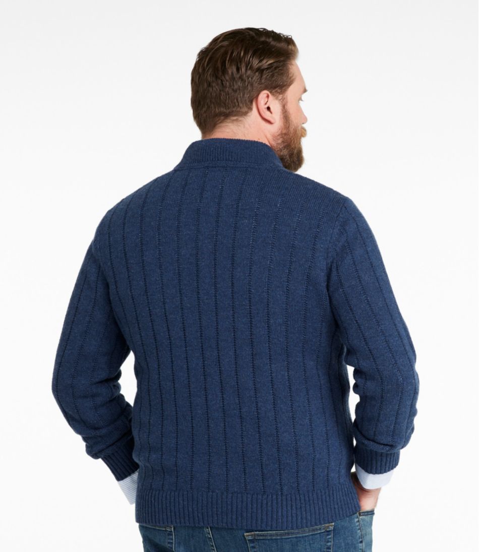 L.L.Bean Discount | Men's Riverton Wool/Cotton Sweater, Mockneck