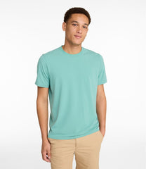 L.L.Bean Outlet | Men's Comfort Stretch Performance® Pima Tee, Short-Sleeve Without Pocket