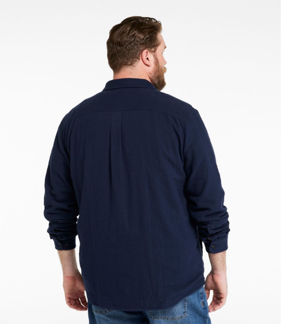L.L.Bean Sale | Men's 1912 Field Flannel Shirt, Lined, Slightly Fitted Untucked Fit