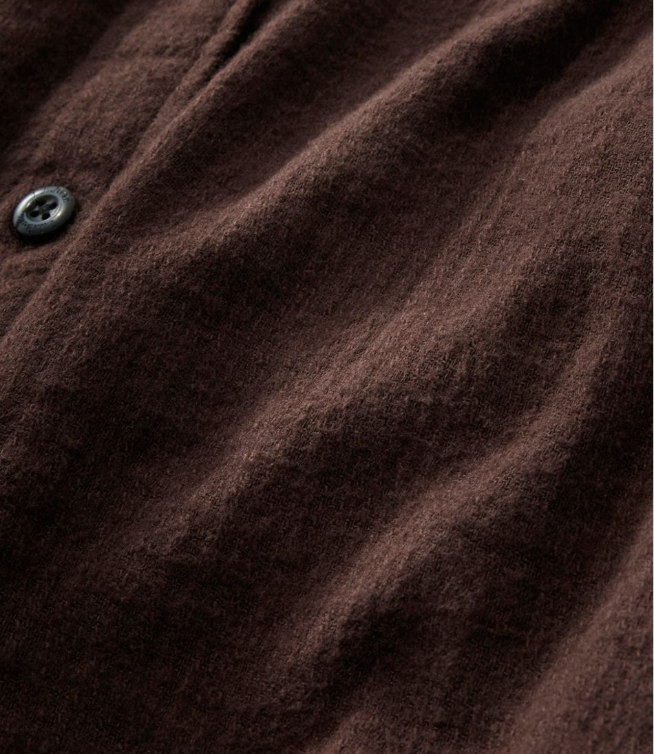 L.L.Bean Sale | Men's 1912 Field Flannel Shirt, Lined, Slightly Fitted Untucked Fit