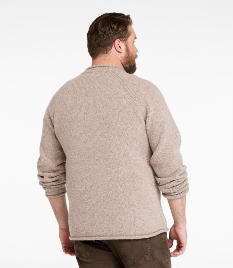 L.L.Bean New | Men's Bean's Classic Ragg Wool Sweater, Rollneck