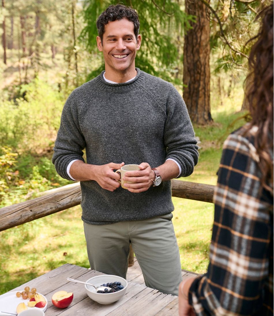 L.L.Bean New | Men's Bean's Classic Ragg Wool Sweater, Rollneck