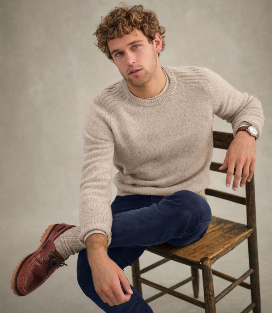 L.L.Bean Discount | Men's All Seasons Wool Crewneck Sweater