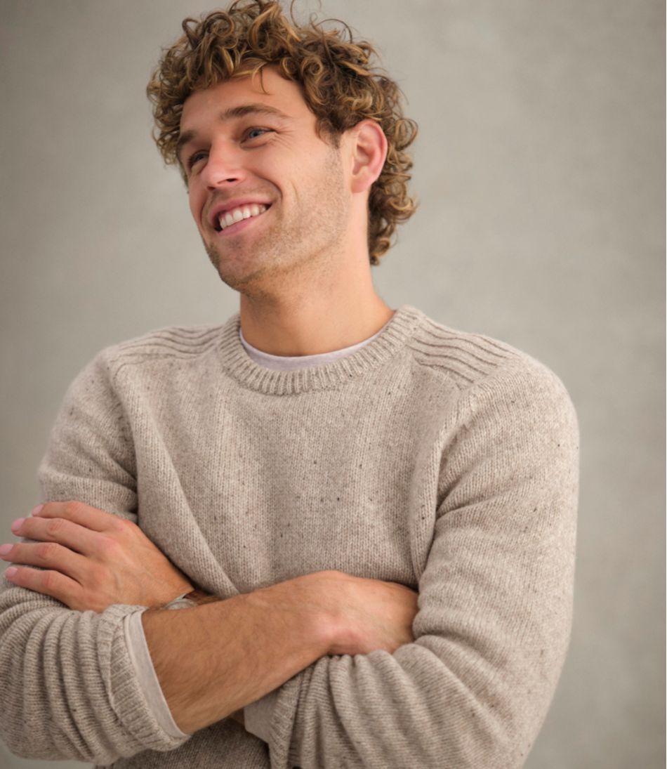 L.L.Bean Discount | Men's All Seasons Wool Crewneck Sweater