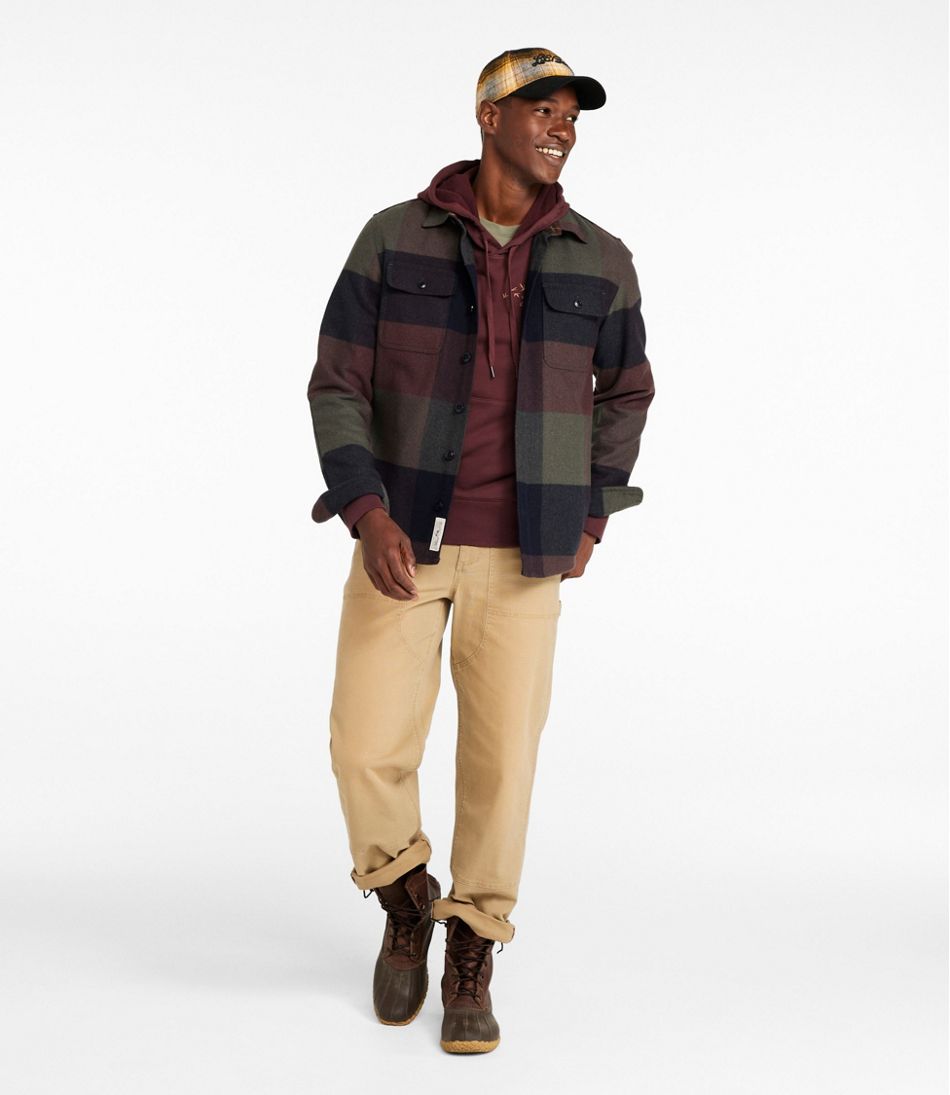L.L.Bean On Sale | Men's Signature Wool Workshirt, Plaid