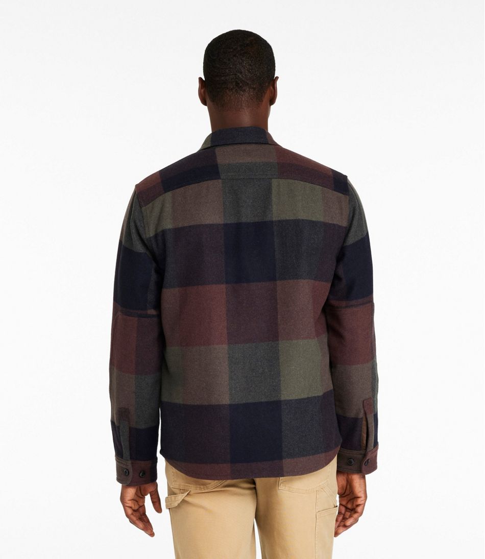L.L.Bean On Sale | Men's Signature Wool Workshirt, Plaid