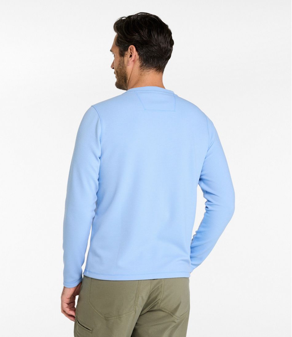 L.L.Bean Discount | Men's Mountainside Micro Waffle Crew