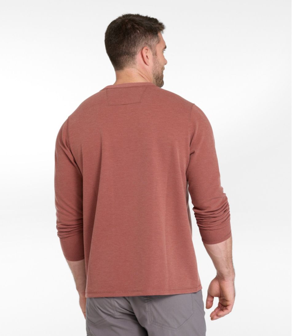L.L.Bean Discount | Men's Mountainside Micro Waffle Crew