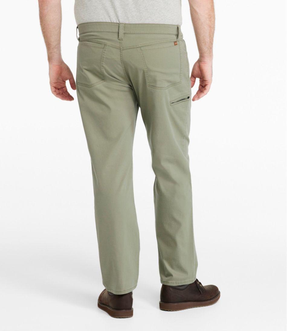L.L.Bean New | Men's BeanFlex® Performance Canvas Pants, Five-Pocket, Standard Fit, Straight Leg