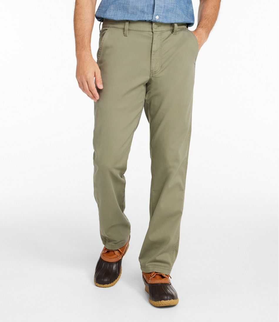 L.L.Bean US | Men's BeanFlex® Performance Canvas Pants, Chinos, Standard Fit, Straight Leg