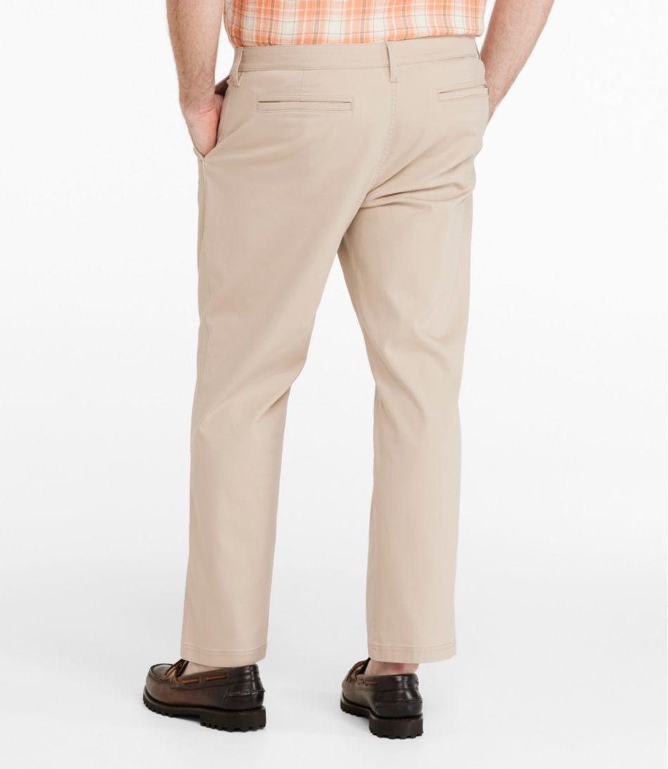L.L.Bean US | Men's BeanFlex® Performance Canvas Pants, Chinos, Standard Fit, Straight Leg
