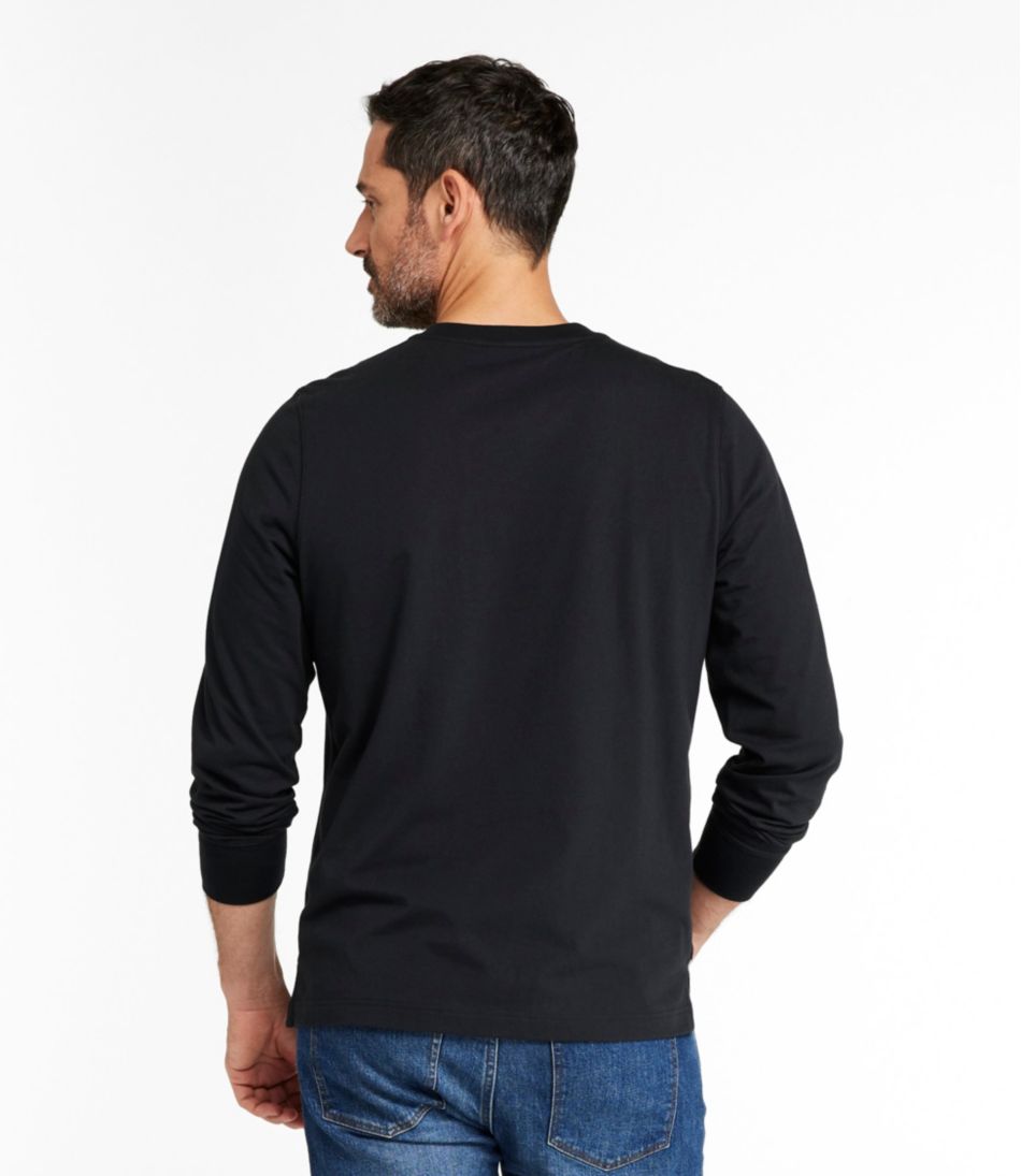 L.L.Bean Online | Men's Signature Northwoods Henley, Long-Sleeve