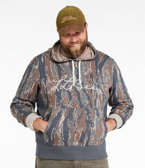 L.L.Bean Outlet | Men's Signature Camp Hoodie Sweatshirt, Print