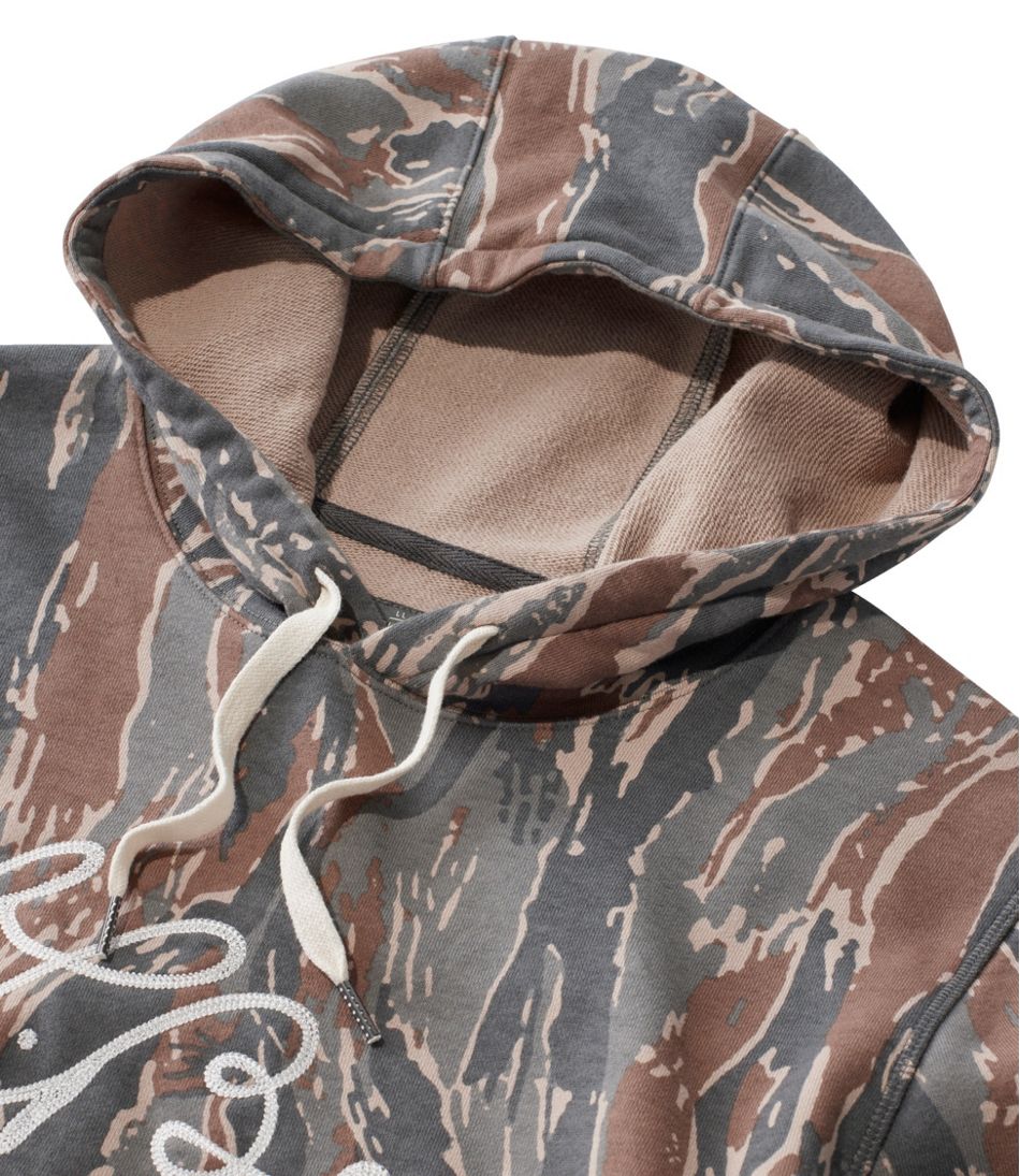 L.L.Bean Outlet | Men's Signature Camp Hoodie Sweatshirt, Print