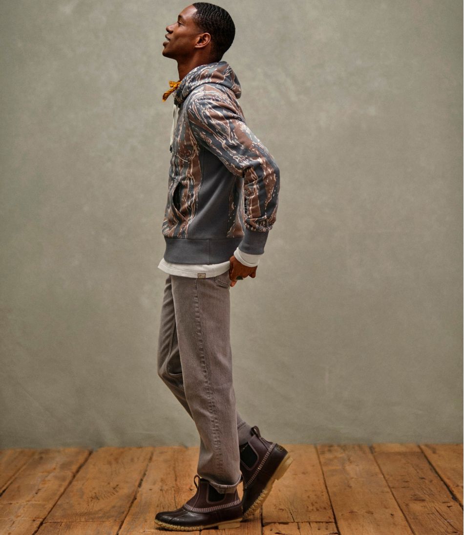L.L.Bean Outlet | Men's Signature Camp Hoodie Sweatshirt, Print