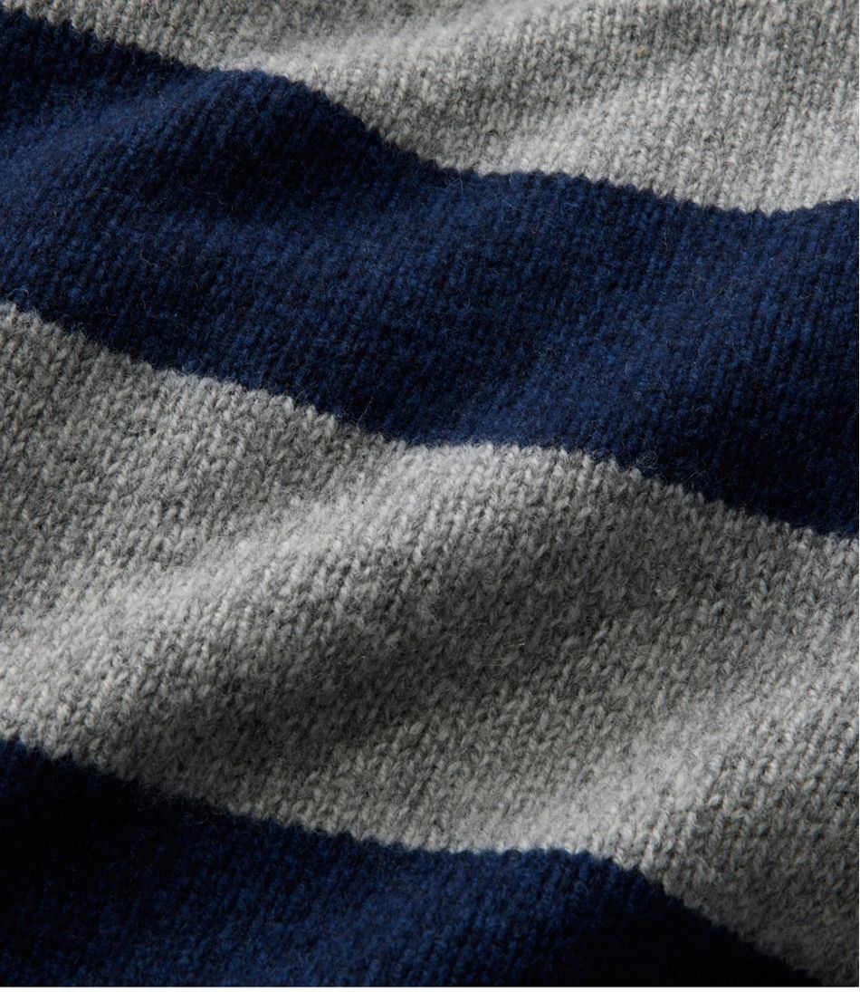L.L.Bean On Sale | Men's Bean's Classic Ragg Wool Sweater, Rollneck, Stripe