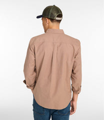 L.L.Bean US | Men's Sunwashed Oxford Shirt, Slightly Fitted Untucked Fit, Stripe