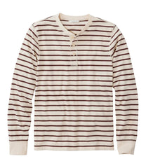 L.L.Bean Online | Men's Signature Northwoods Henley, Long-Sleeve, Stripe