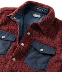 L.L.Bean Outlet | Men's Signature Mixed Media Fleece Shirt Jacket