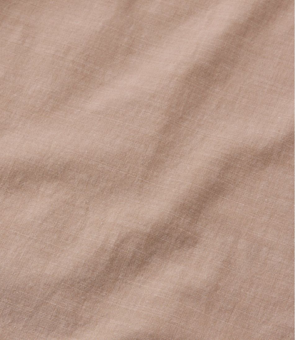 L.L.Bean For Sale | Men's Comfort Stretch Performance® Chambray Shirt, Short-Sleeve, Slightly Fitted Untucked Fit