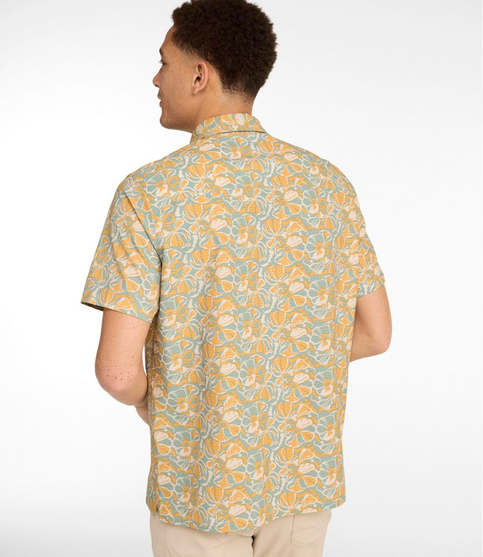 L.L.Bean New | Men's Ultralight Venture Shirt, Short-Sleeve Print