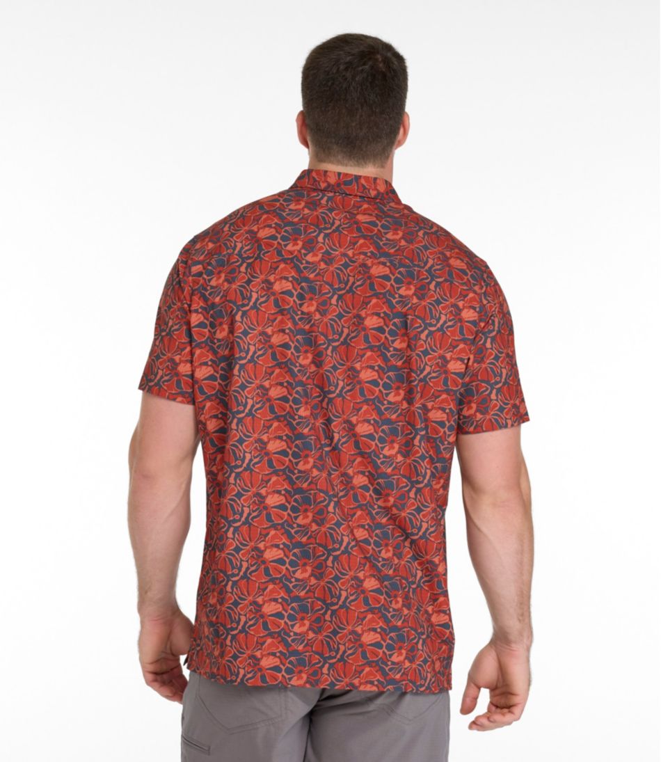 L.L.Bean New | Men's Ultralight Venture Shirt, Short-Sleeve Print