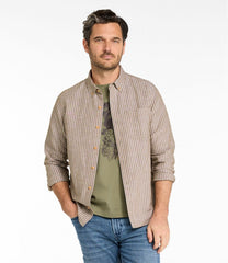 L.L.Bean Sale | Men's Signature Wharfside Linen Blend Shirt
