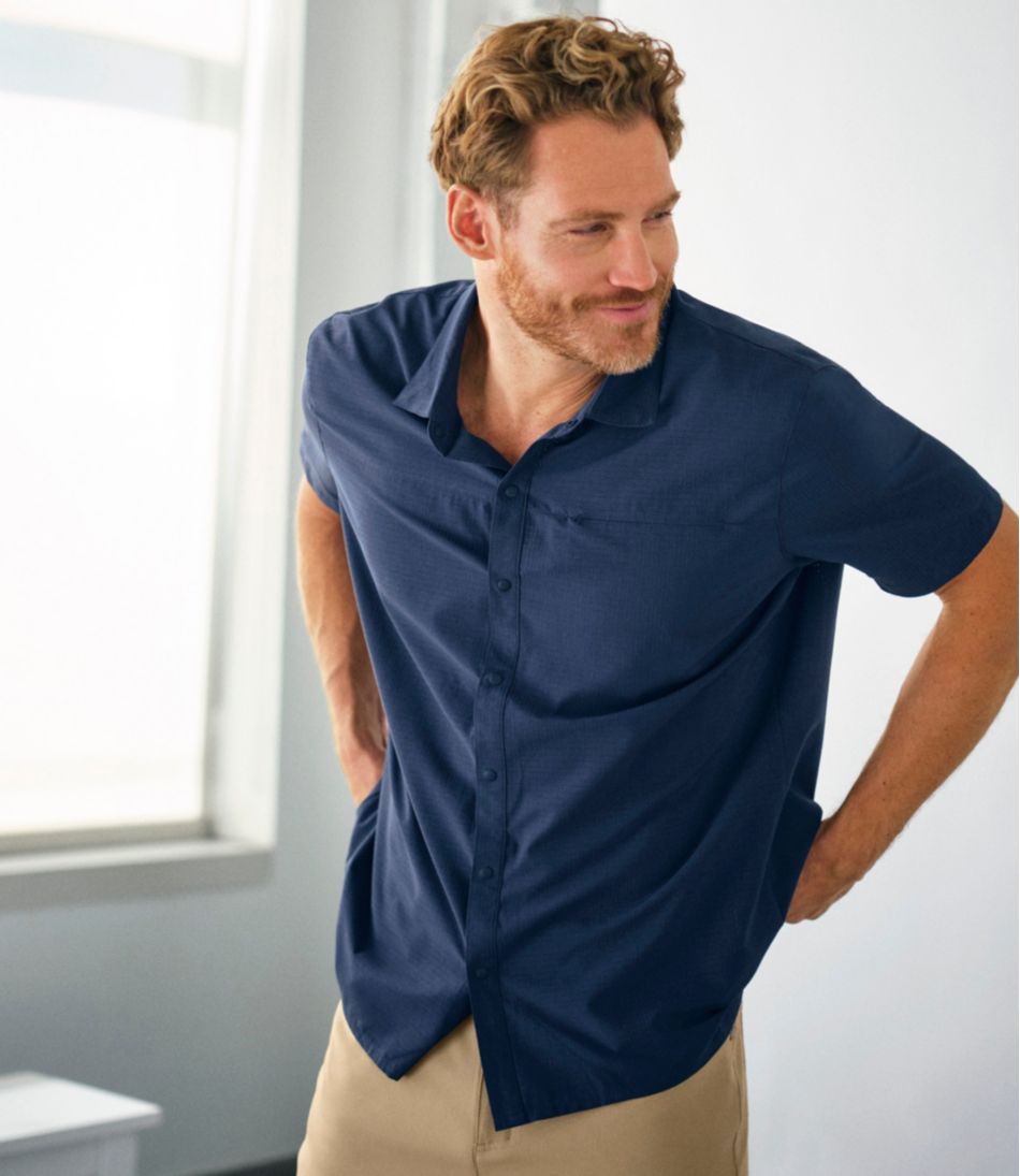 L.L.Bean New | Men's Ultralight Venture Shirt, Short-Sleeve
