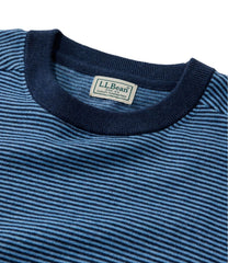 L.L.Bean | Men's All Seasons Cotton Blend Sweater, Crewneck, Stripe