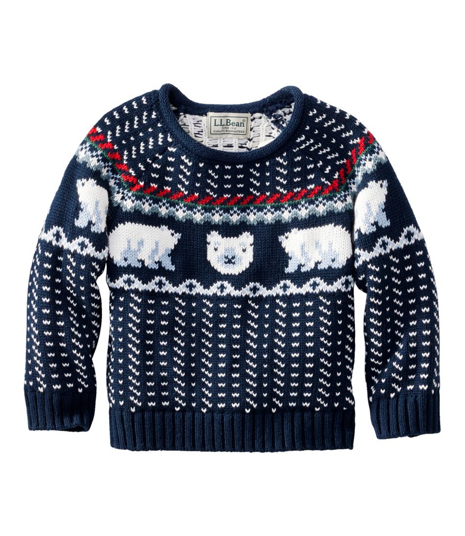 L.L.Bean Outlet | Infants' and Toddlers' Cotton Rollneck Sweater
