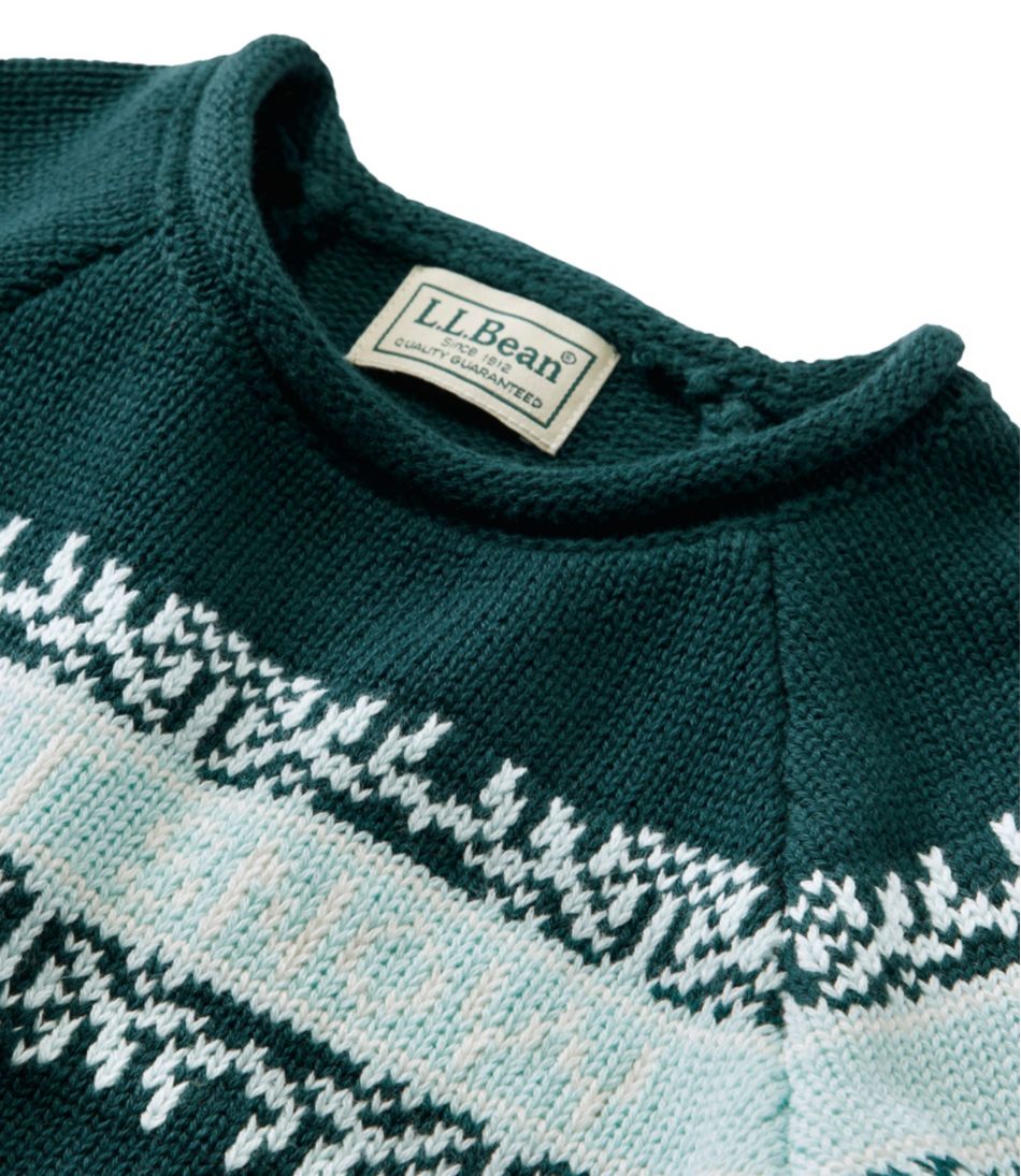 L.L.Bean Outlet | Infants' and Toddlers' Cotton Rollneck Sweater